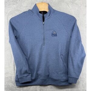 Lululemon PGA Championship Quail Hollow Textured Double Knit 1/4 Zip Men's M NWT